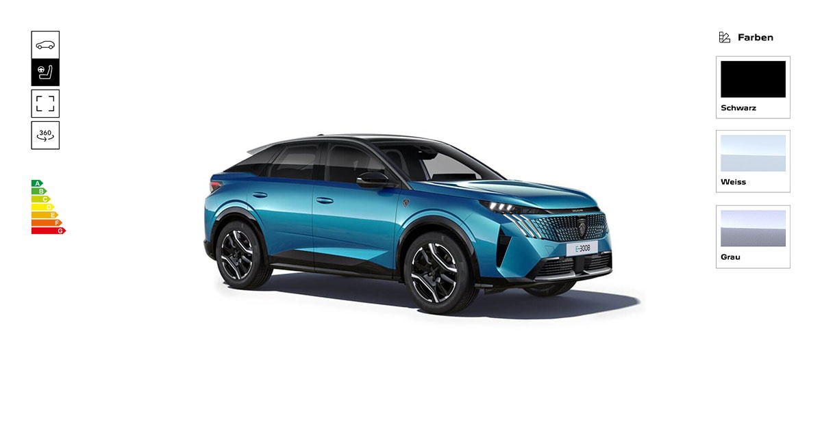 Faszinierend Peugeot 3008 Konfigurator Ebenbild
